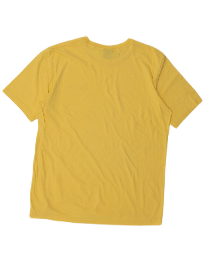 Camiseta masculina Champion grande amarela