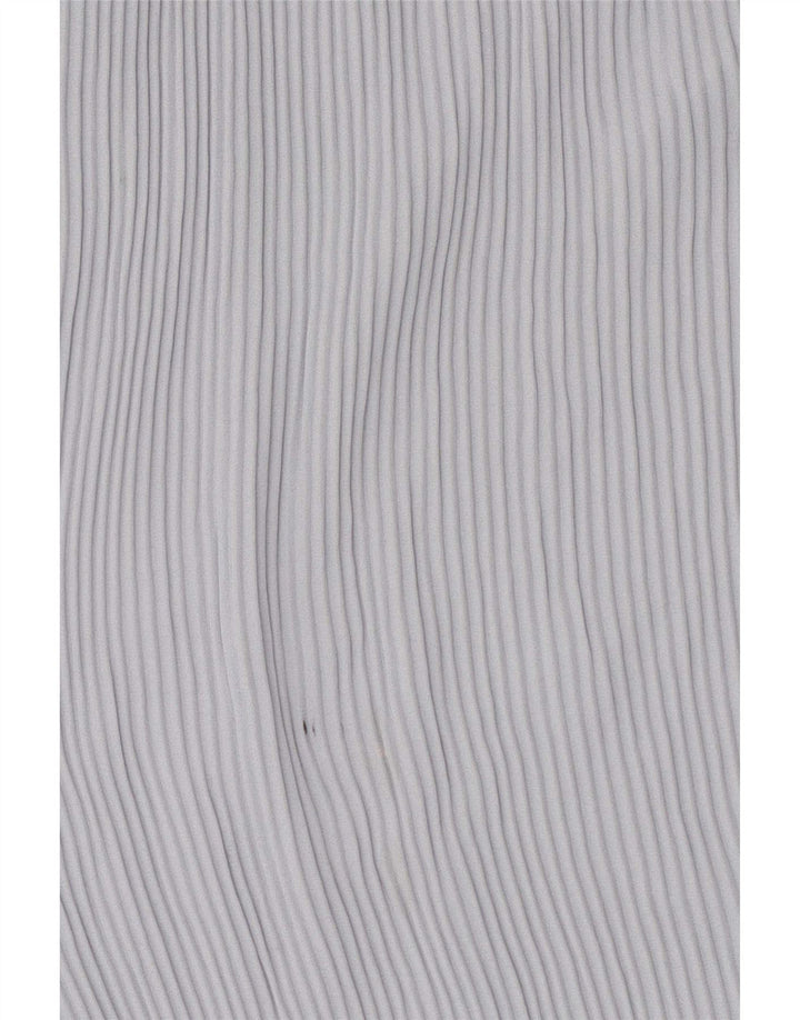 Calça feminina Zara Cullotes cortada pequena W26 L22 azul