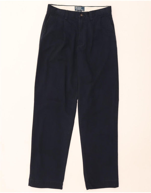 Calça Chino Masculina Polo Ralph Lauren Pegged W29 L30 Algodão Azul Marinho