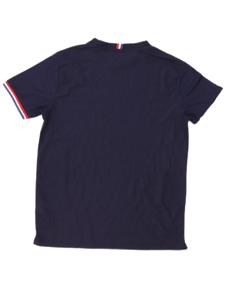 Camiseta masculina Fila Top pequeno poliéster azul marinho