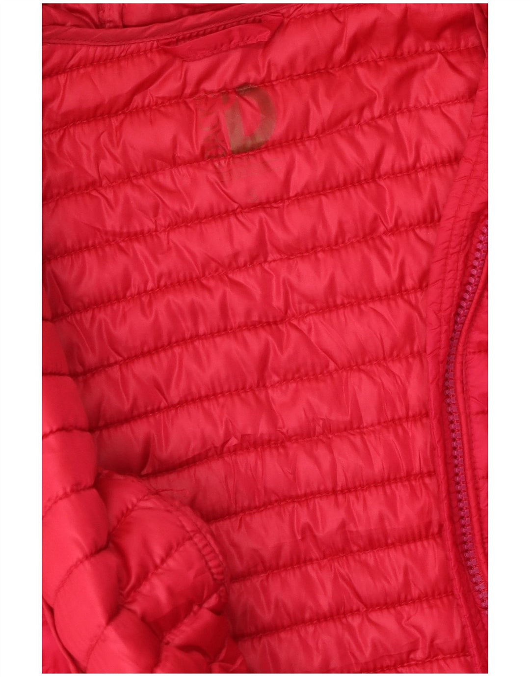 Jaqueta feminina acolchoada com capuz Dack's UK 10 pequena rosa