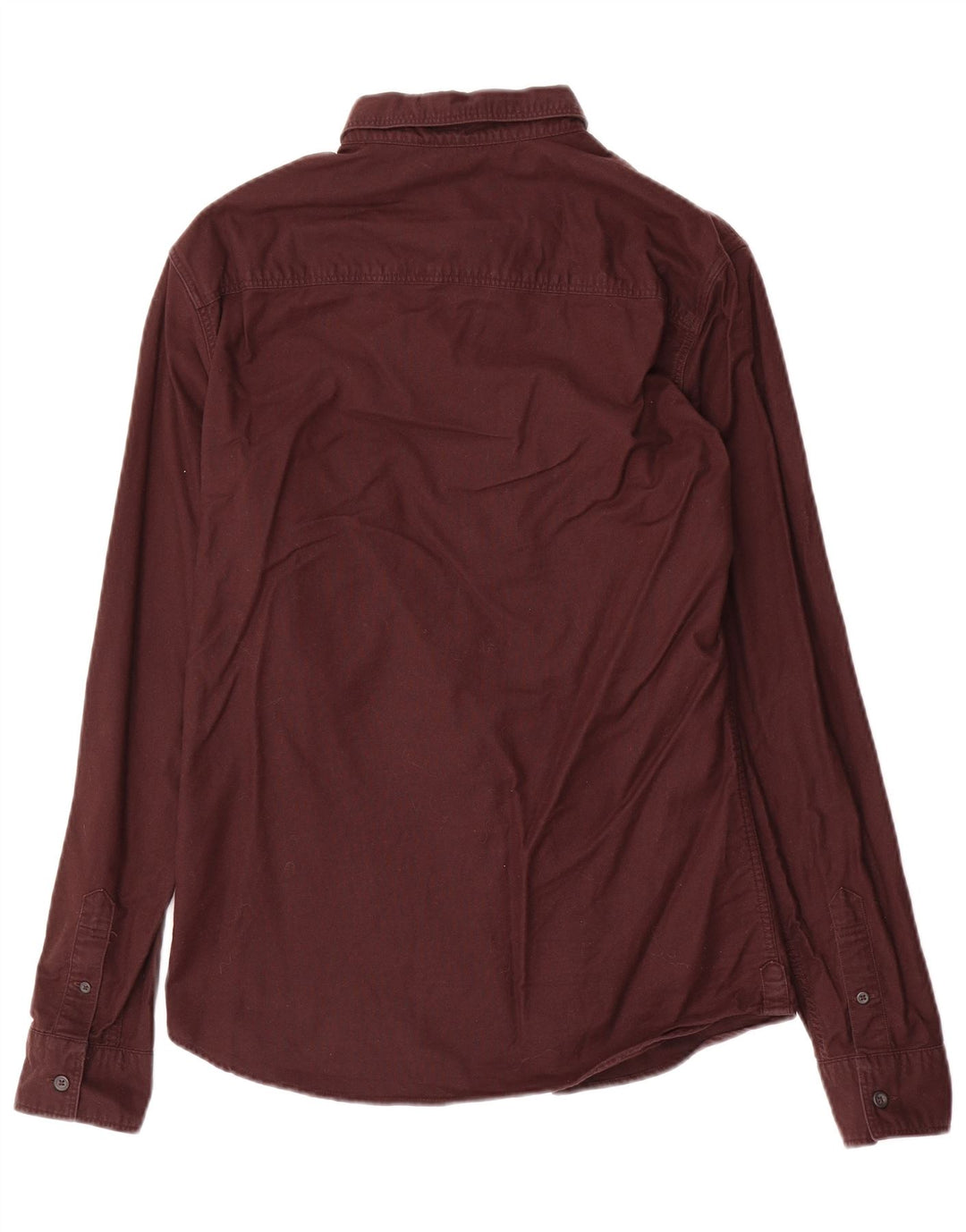 Camisa masculina All Saints XS marrom algodão