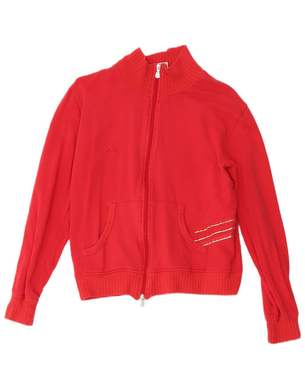 Jaqueta Adidas Meninas Treino Top 13-14 Anos XL Vermelho Algodão