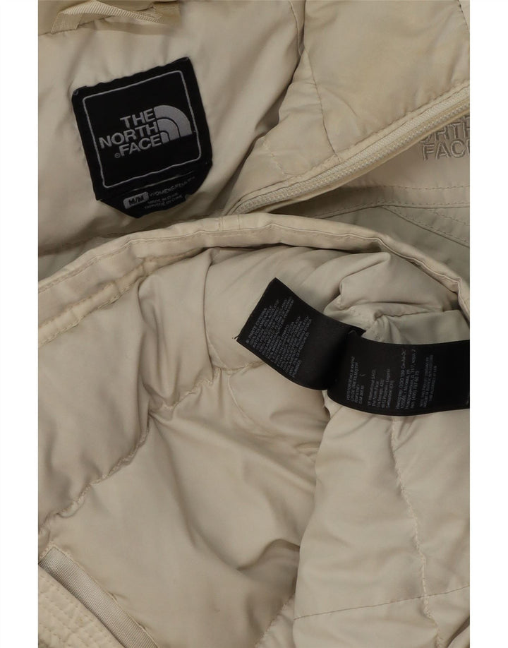 Jaqueta acolchoada com capuz feminina THE NORTH FACE UK 14 Médio Off White