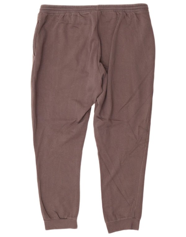 Calça de treino masculina Adidas Joggers 2XL algodão cinza