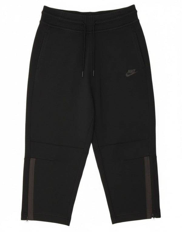 Calça Nike Masculina Capri Treino Pequeno Preto Colorblock Algodão