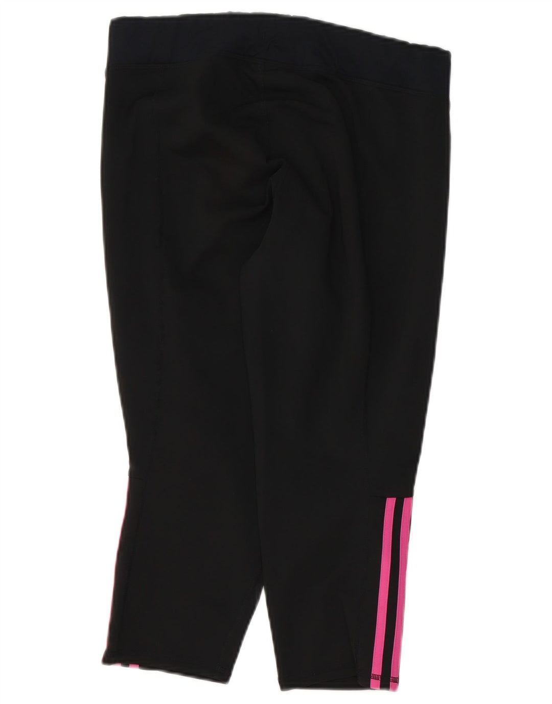 ADIDAS Womens Capri Leggings UK 16/18 Grande Preto