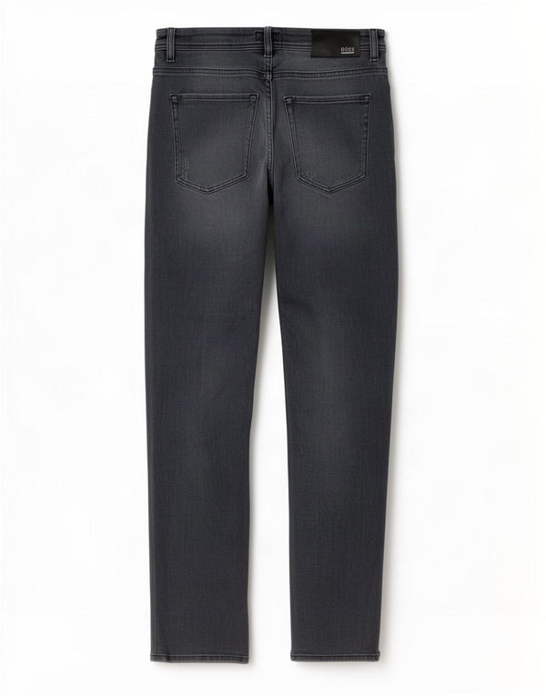 Hugo Boss Mens Slim Jeans W34 L32 Azul Marinho Algodão