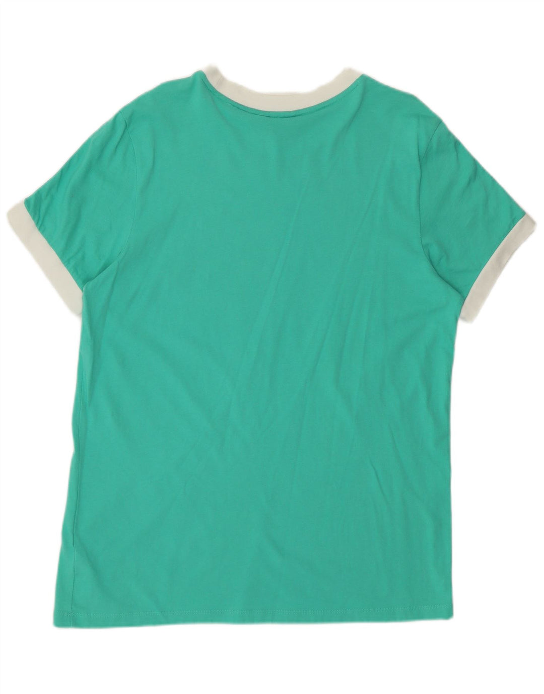 Camiseta feminina ADIDAS UK 16 grande algodão verde