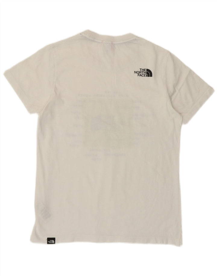 Camiseta gráfica feminina THE NORTH FACE UK 6 XS branco