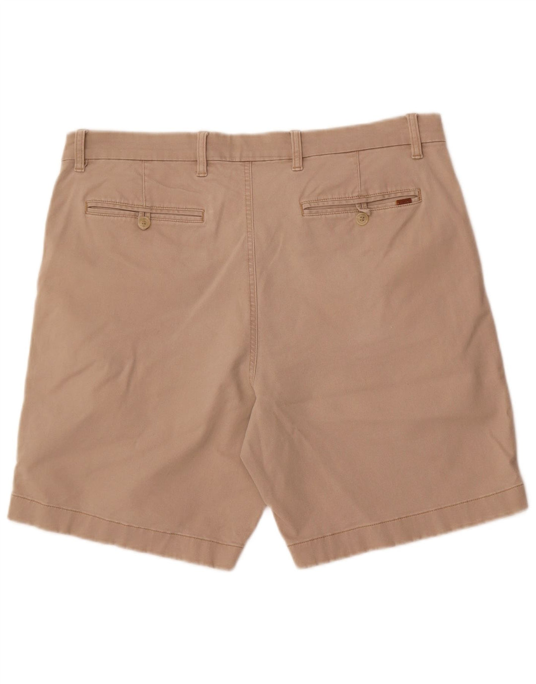 Shorts Chino Masculino Chaps W36 Grande Algodão Bege