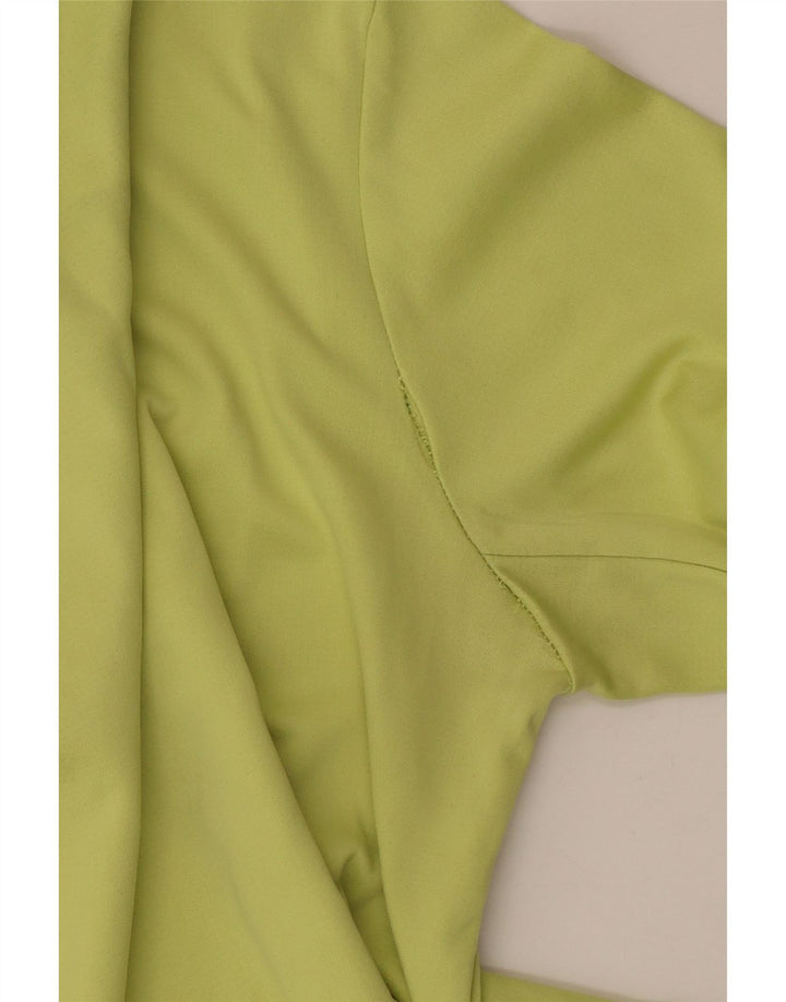 Nike Womens Dri Fit Graphic Pullover Treino Top Reino Unido 14 Médio Verde