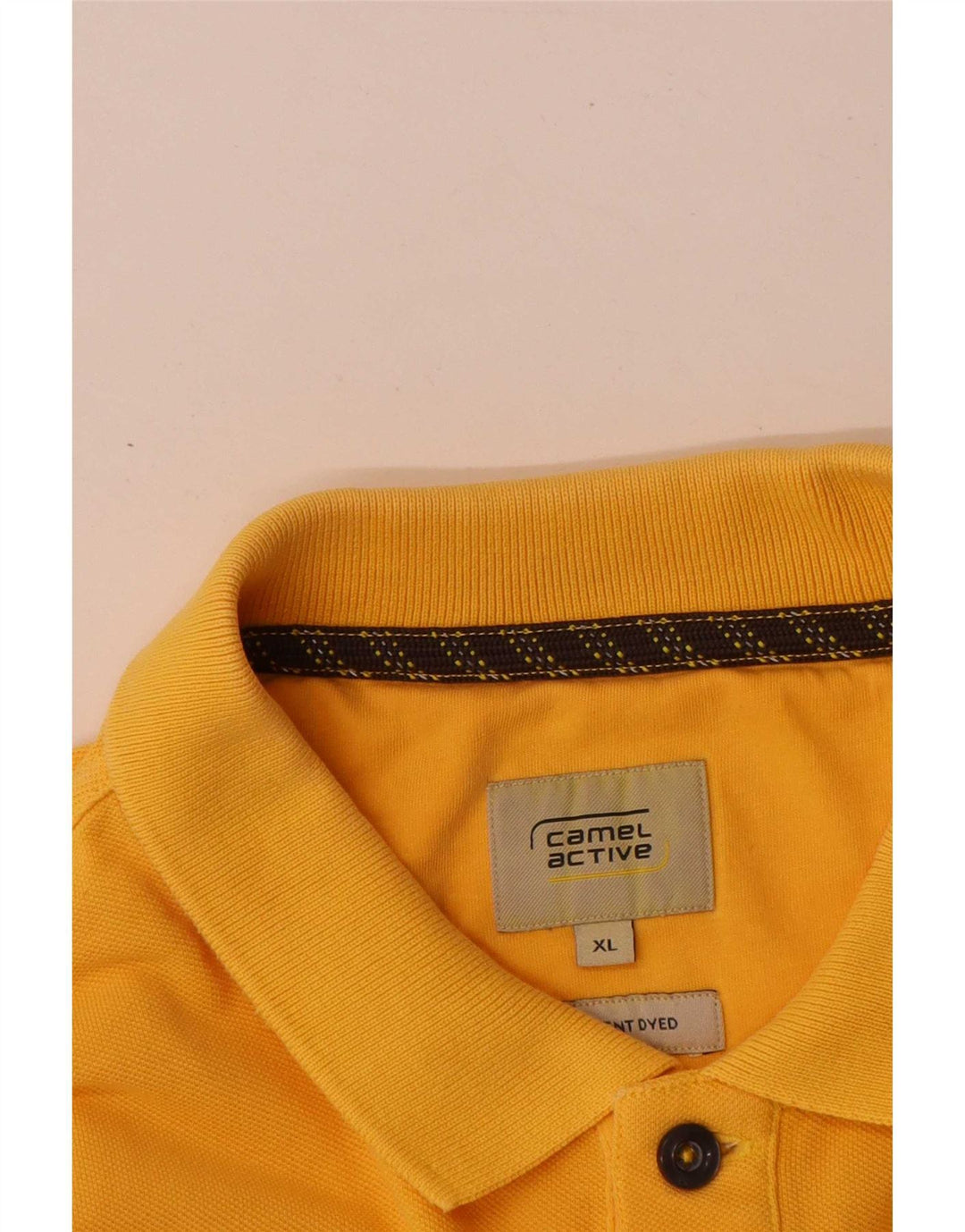 Polo masculino Camel Active XL amarelo