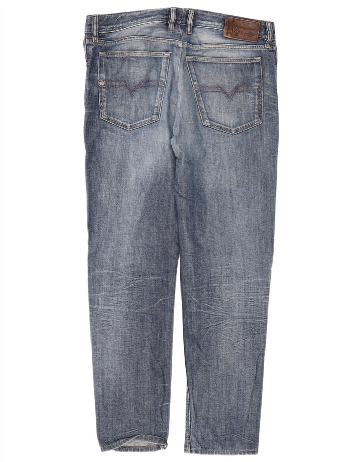 Jeans retos masculinos Diesel W36 L31 algodão azul