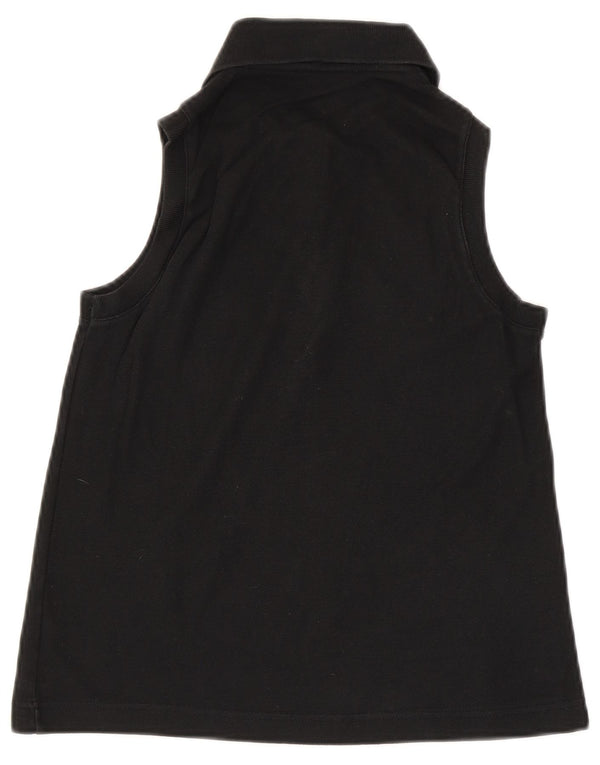 Camisa polo feminina sem mangas Fila IT 42 algodão preto médio