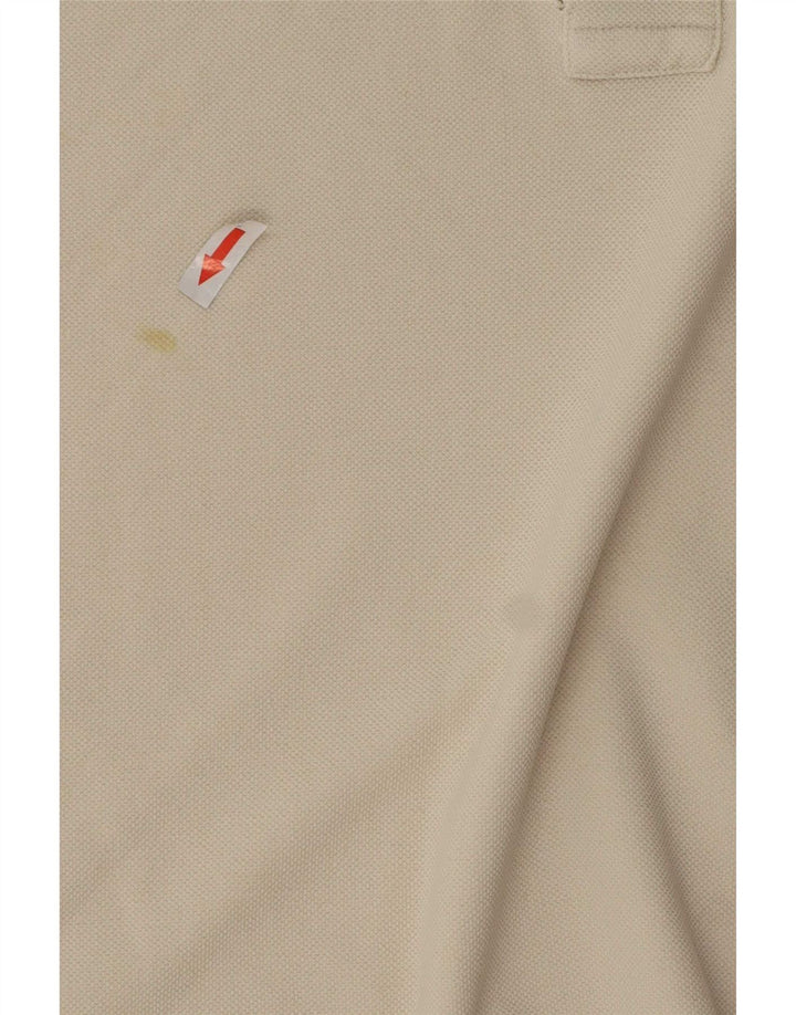 Camisa polo masculina Tommy Hilfiger grande bege
