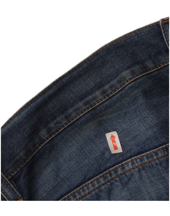 Shorts jeans masculino Marlboro Classics W36 grande algodão azul