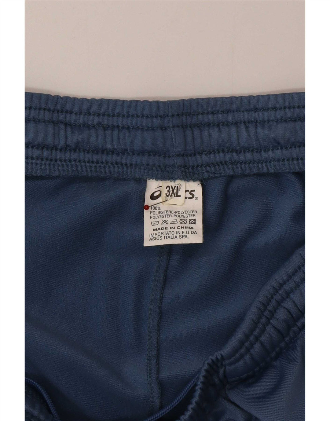Calça de treino masculina Asics 3XL azul poliéster