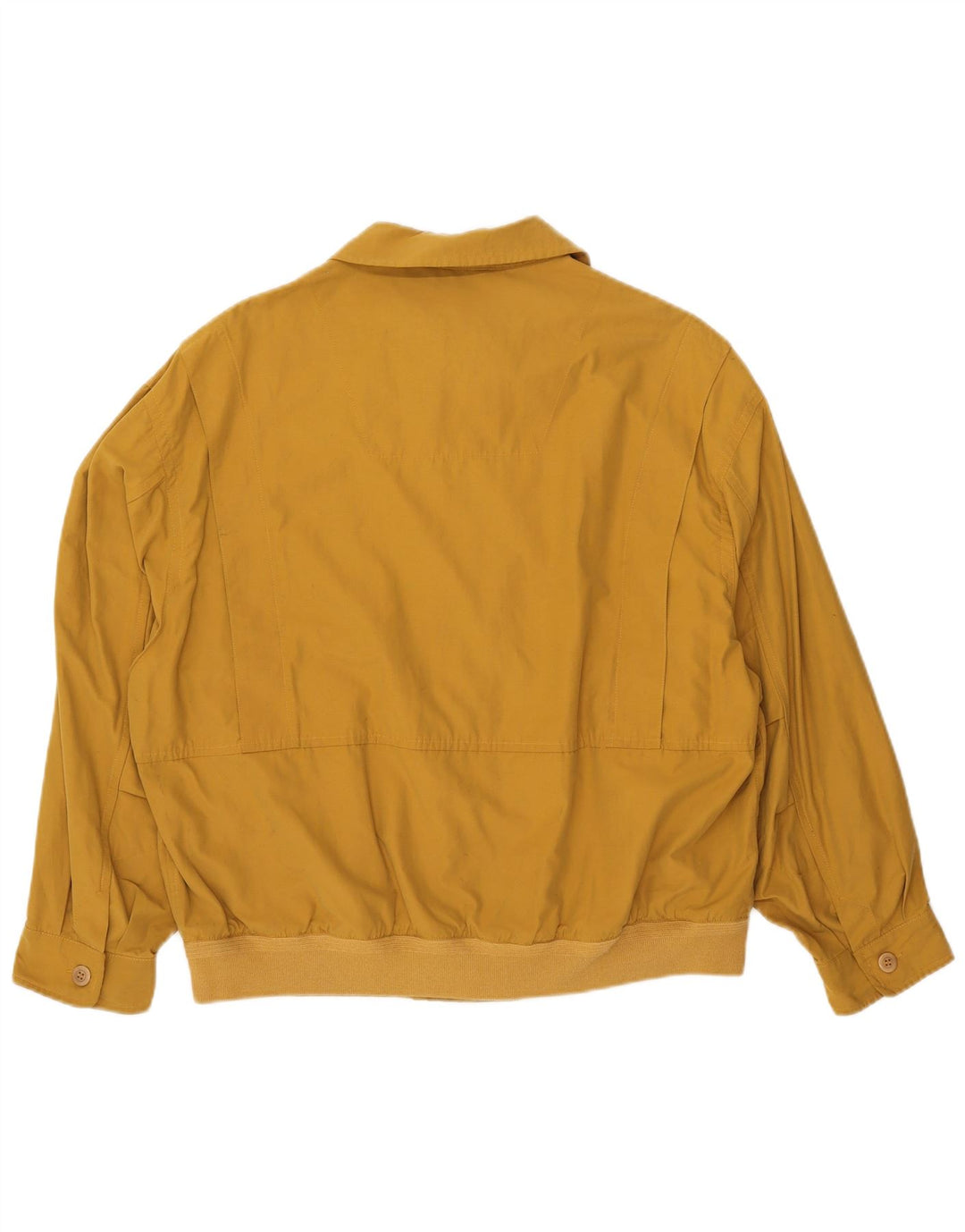 Jaqueta bomber masculina VINTAGE solta ajuste Reino Unido 38 amarelo médio