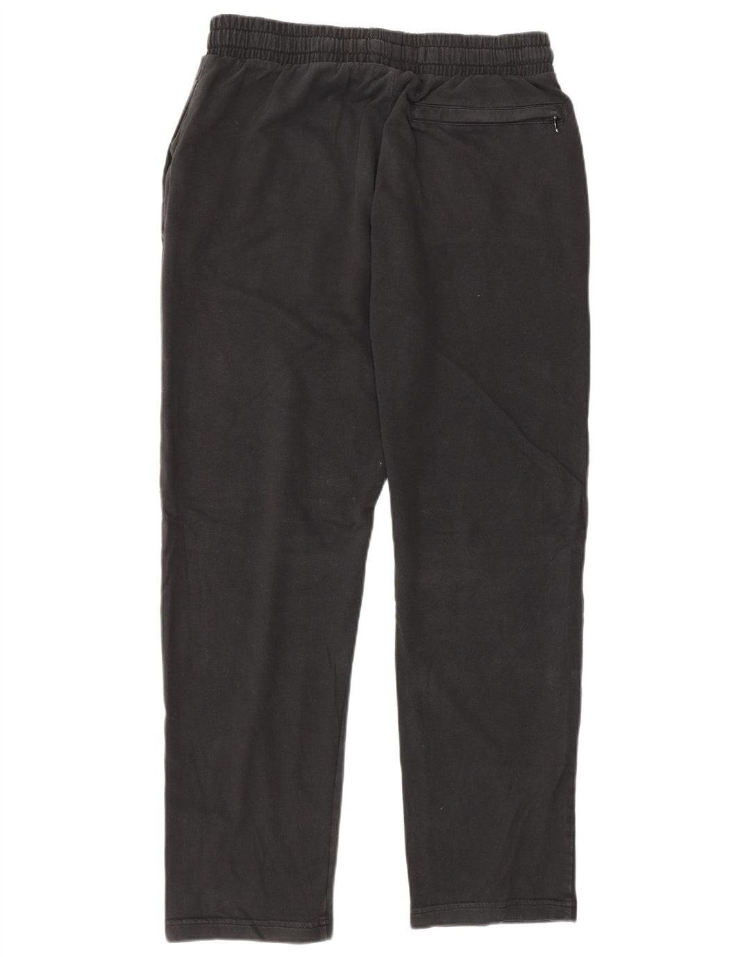 Calça de treino masculina Marks & Spencer de algodão preto médio