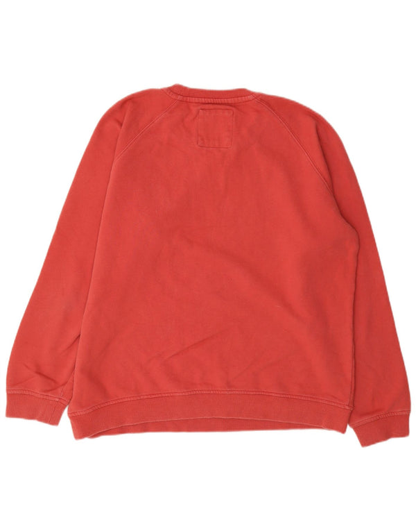 Crew Clothing moletom feminino Jumper UK 14 grande algodão vermelho