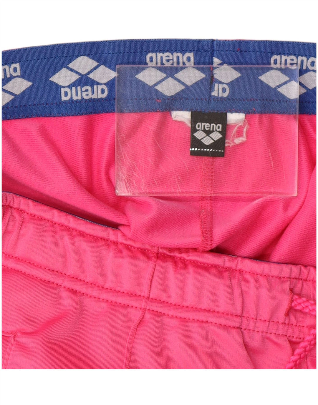 Calça esportiva feminina ARENA UK 14 bloco colorido rosa médio