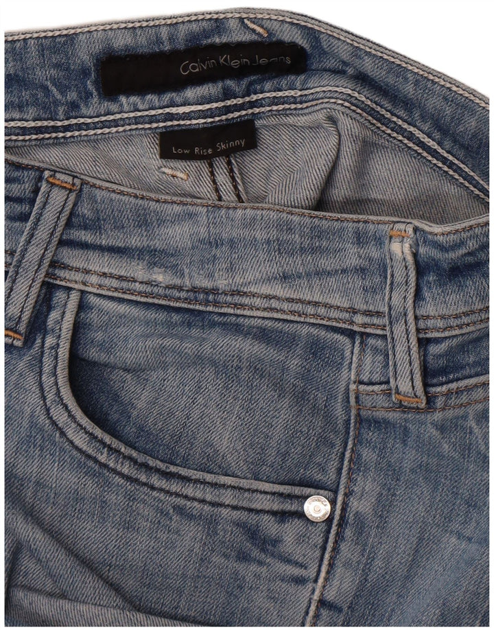 Calvin Klein Jeans Skinny Feminino W30 L26 Azul