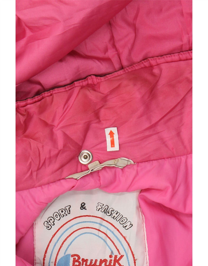 Jaqueta corta-vento feminina com capuz grande BRUNIK IT 42 médio preto