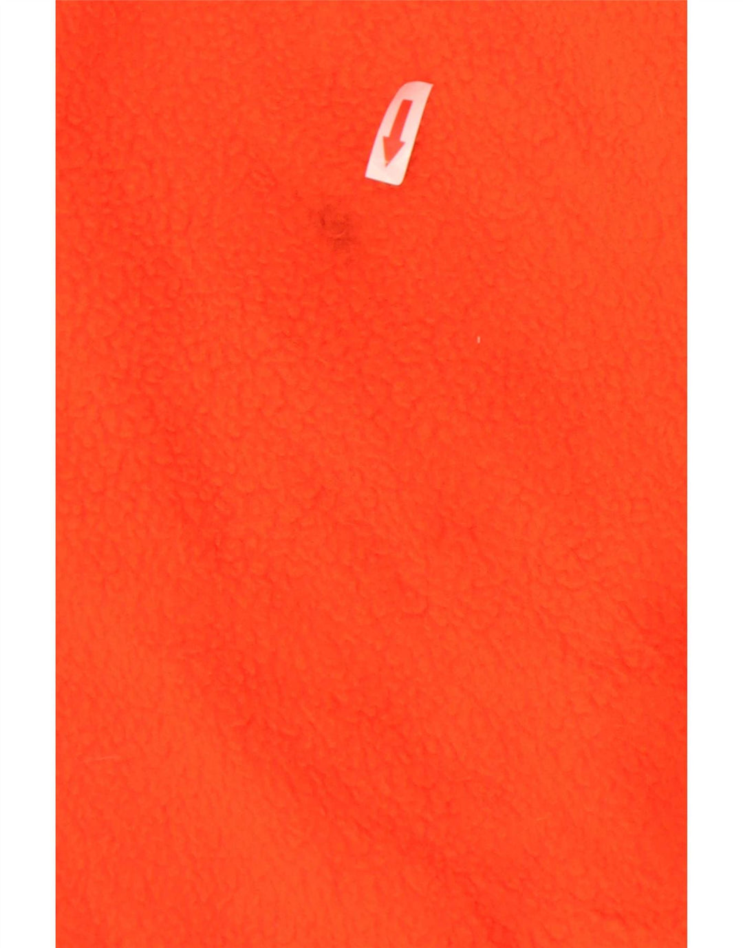 Adidas Mens Fleece Jacket UK 38 Médio Laranja Poliéster