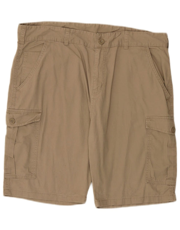 Shorts cargo masculino Mountain Warehouse W38 XL algodão cáqui