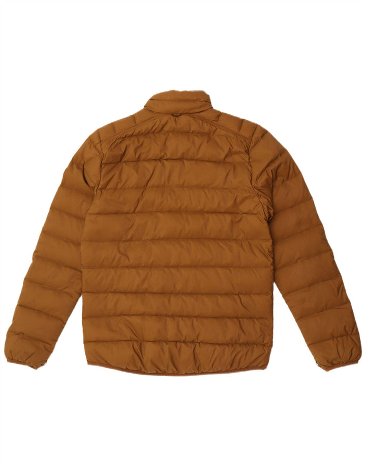 Jaqueta acolchoada masculina Timberland UK 36 pequena marrom