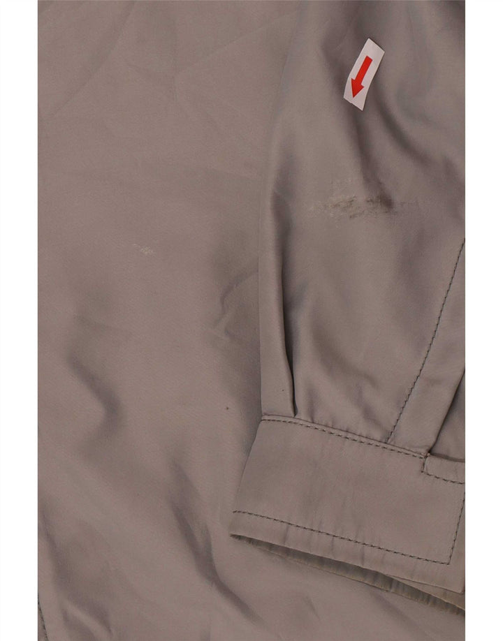 Jaqueta bomber masculina Trussardi IT 52 XL cinza poliéster clássico