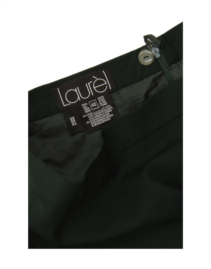 Saia lápis feminina LAUREL IT 42 médio W28 lã verde