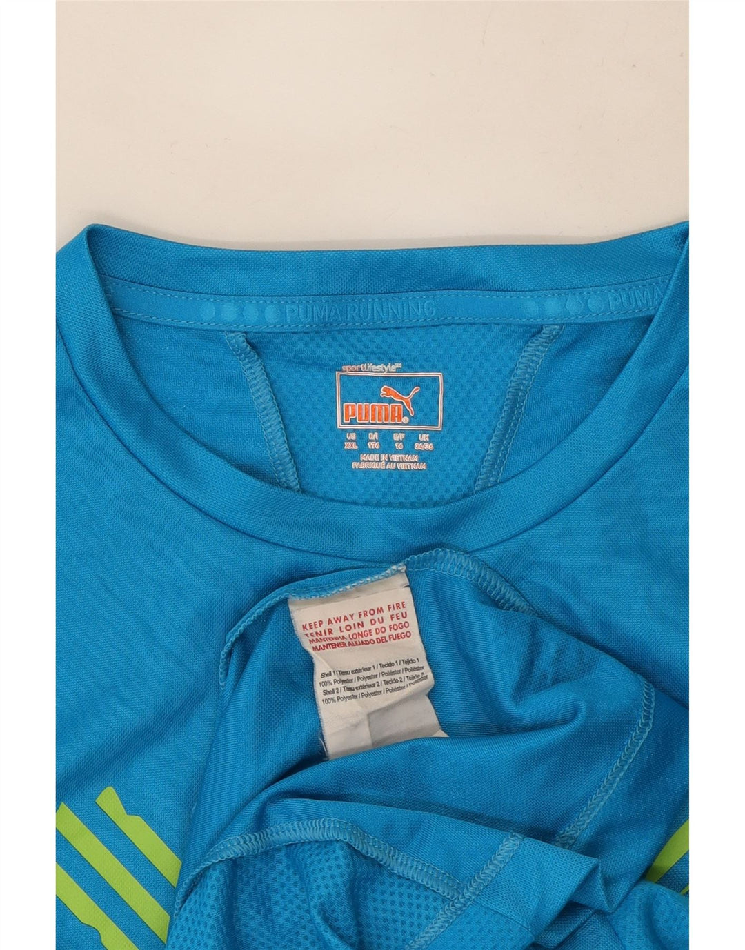 Top Puma Menino Graphic T-Shirt 15-16 Anos Azul Poliéster