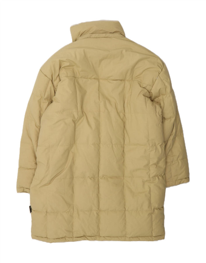 BRUGI Mens Padded Coat UK 44 2XL Beige Polyester Vintage Brugi and Second-Hand Brugi from Messina Hembry 