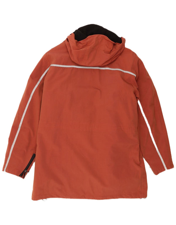 Jaqueta Parka masculina com capuz Tucano Urbano UK 42 XL laranja nylon