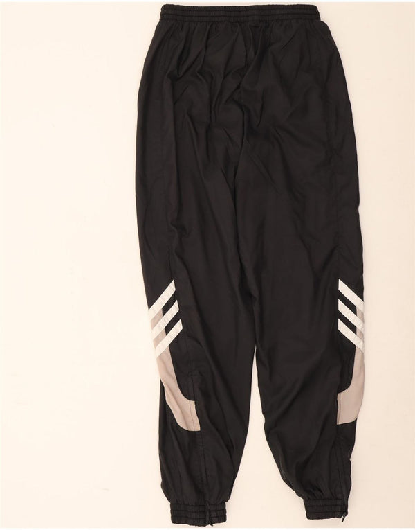 Adidas Mens Calças de treino Joggers UK 38/40 Medium Black Colourblock