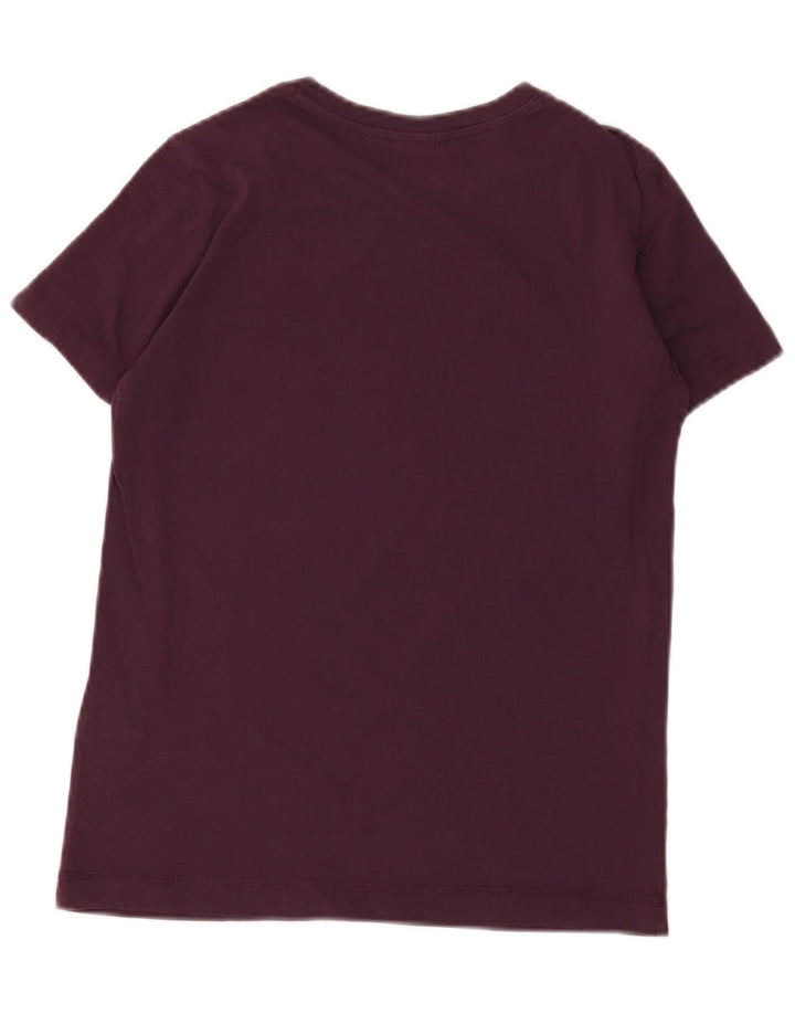 Camiseta feminina estampada Champion UK 6 XS algodão roxo