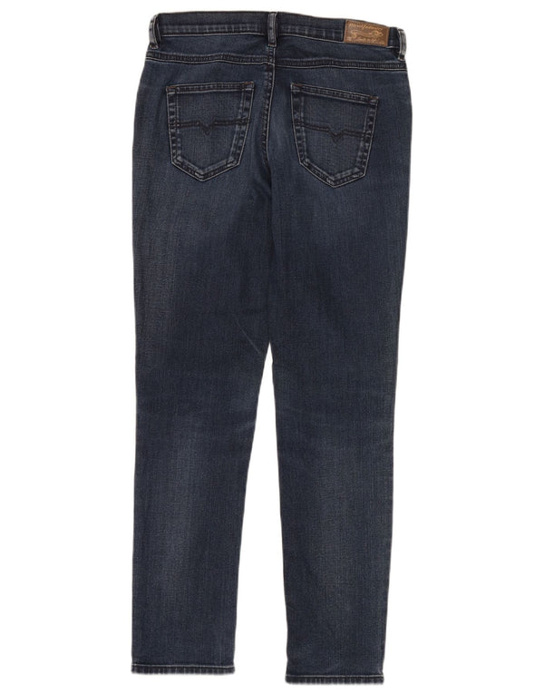 DIESEL Jeans Slim Feminino W24 L30 Azul Algodão