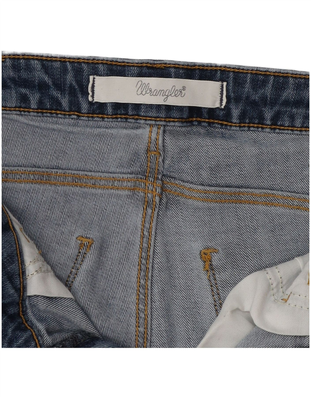 Jeans retos femininos Wrangler W30 L29 azul
