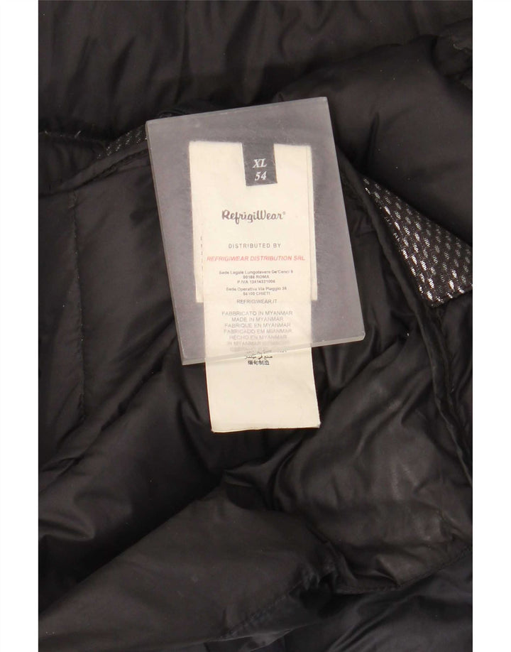 Jaqueta acolchoada masculina Refrigiwear IT 54 XL azul marinho poliamida