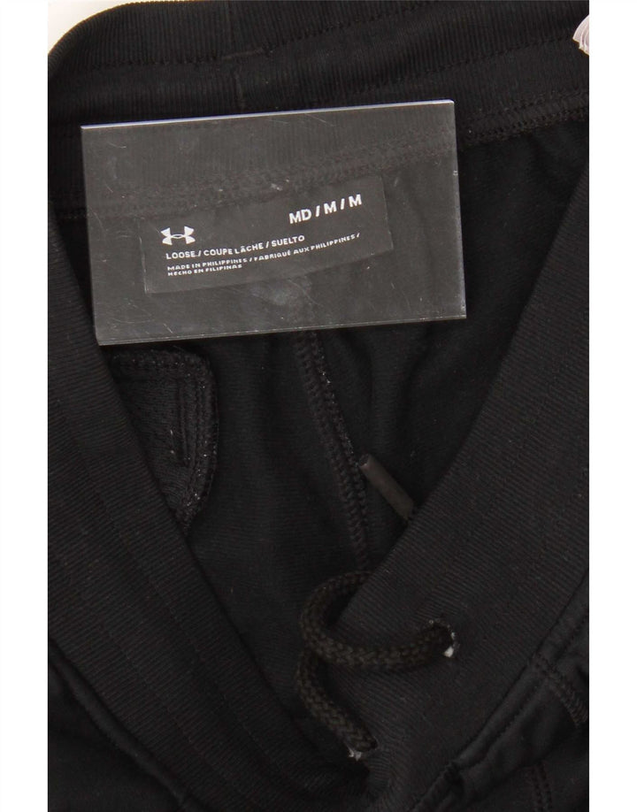 Under Armour Mens Calças de treino Joggers poliéster preto médio