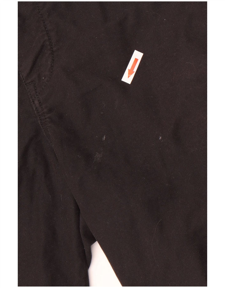 Scotch & Soda Mens Chino Shorts W32 Grande Algodão Preto