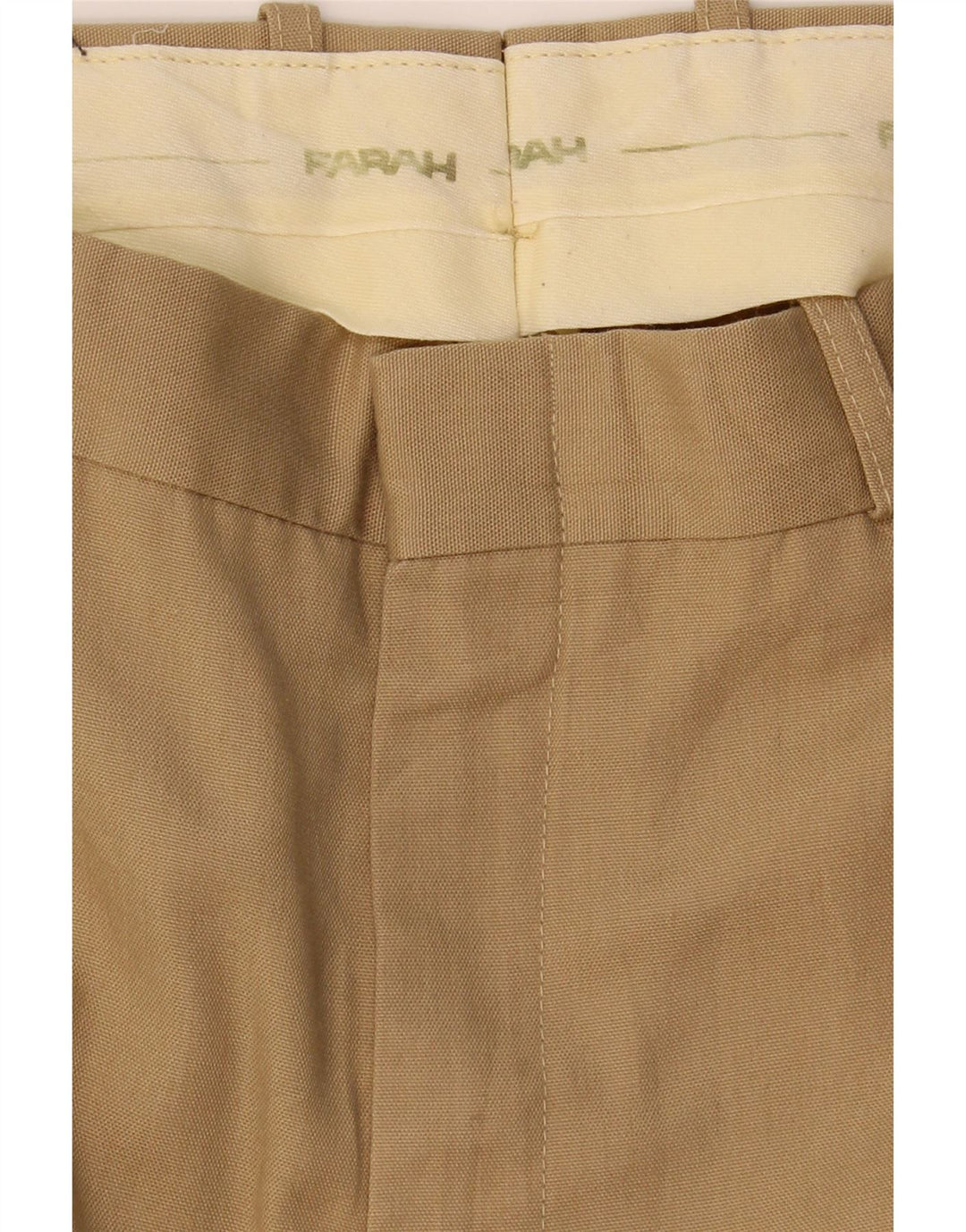 FARAH Mens Straight Chino Trousers W32 L29 Brown Vintage Farah and Second-Hand Farah from Messina Hembry 