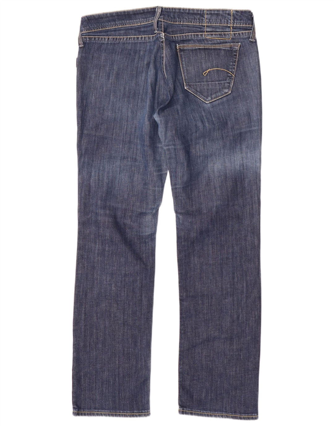 Jeans retos masculinos G-Star W32 L32 algodão azul
