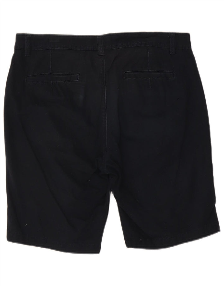 DACK'S Shorts Chino Masculino Regular Fit IT 48 Médio W32 Algodão Azul Marinho