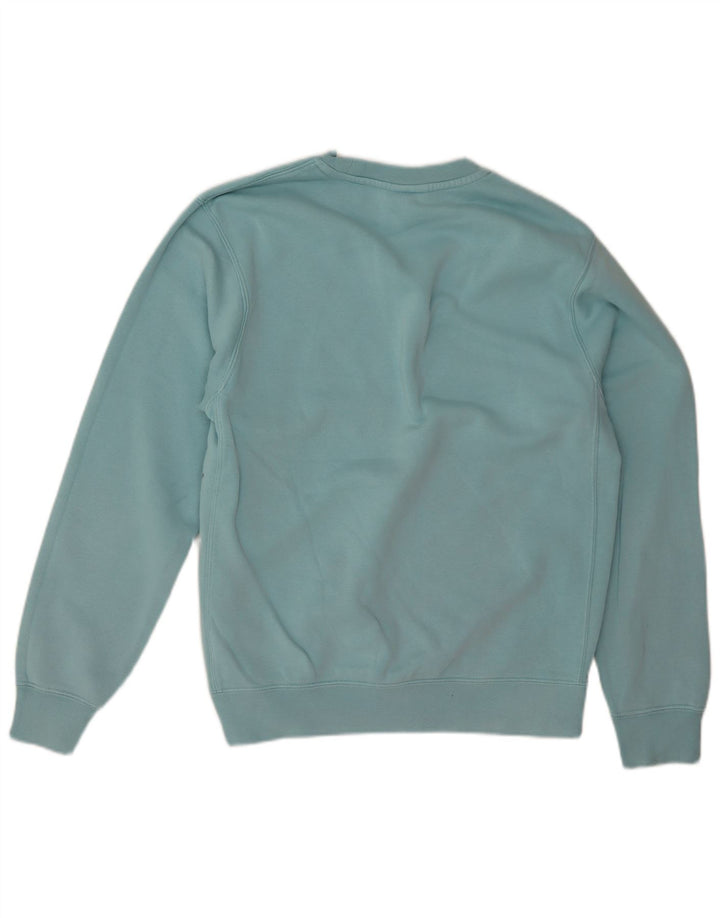 Nike Mens Moletom Jumper Pequeno Algodão Turquesa