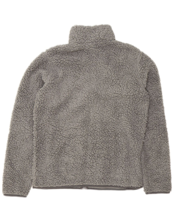 Jaqueta de lã feminina Bench UK 18 XL poliéster cinza
