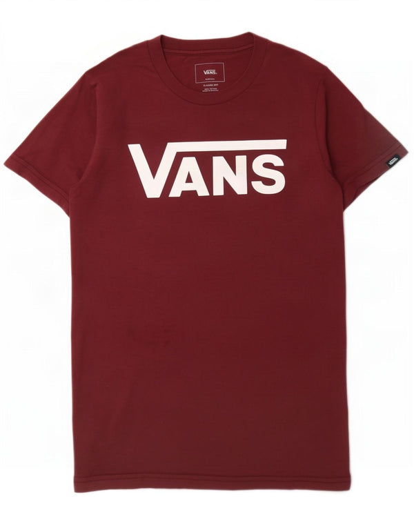 Camiseta masculina Vans Classic Fit Graphic XS Algodão Borgonha