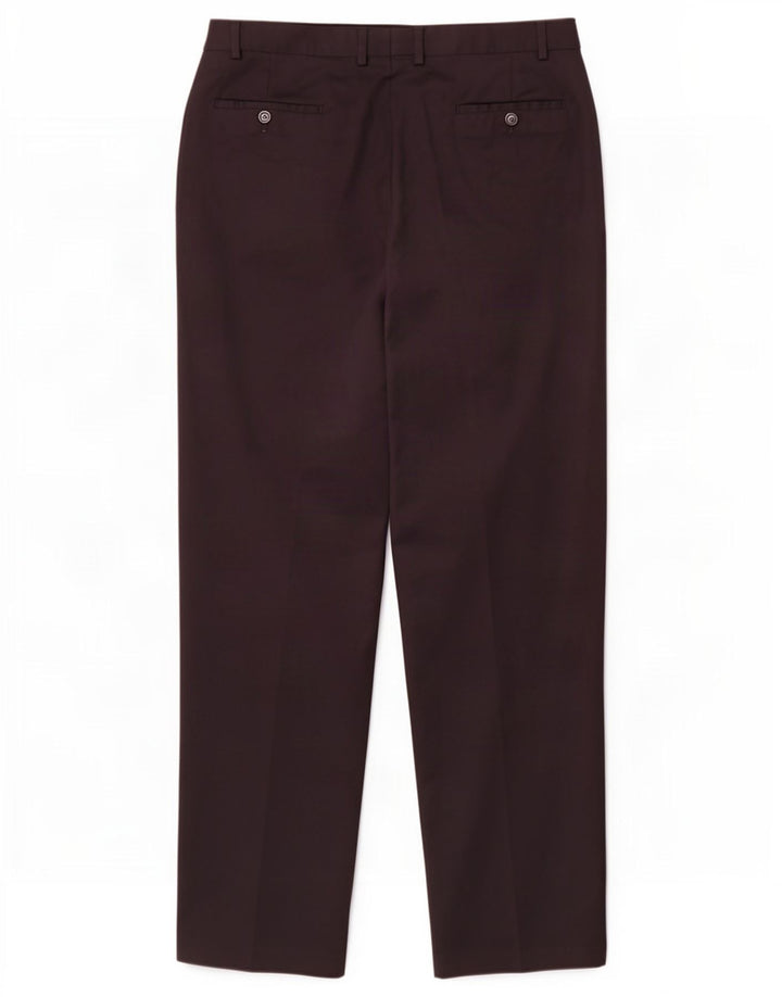 Calça masculina Marks & Spencer com pegged suit W40 L33 lã preta